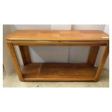 Oak Behind Sofa Table