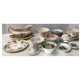 Antique Tea Cups & Saucers