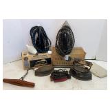 Vtg General Electric Irons & Sad Irons