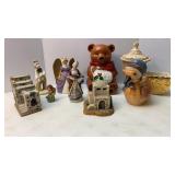 Cookie Jar & Porcelain/Resin Figures