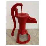 Antique Red Jacket Pitcher Pump