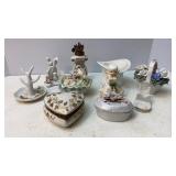 Capodimonte & Other Porcelain Pieces