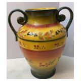 Large Hand Painted Vase