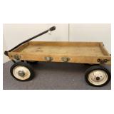 Vtg Flatbed Wagon