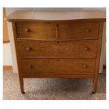 Antique Oak Chest of Drawers