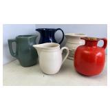 Frankoma, Longaberger & Other Small Pitchers