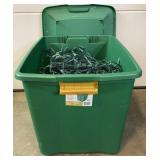 22gal Tote of Outdoor Christmas Lights