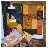 Seasonal Quilted Table Cloths, Place Mats & Table