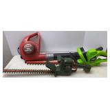 Electric Hedge Trimmers & Blower