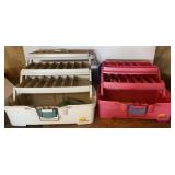 Pair of Plano Fishing Tackle Boxes