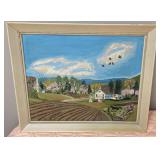 Framed Artwork By Elizabeth Roberts