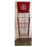 Vtg Metal Seagram POS Stand