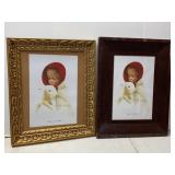 Grace & the Lamb Framed Prints