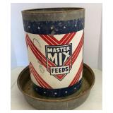 Master Mix Galvanized Feeder