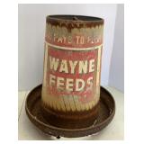 Wayne Feeds Galvanized Feeder (rusted out tray)