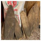 Feed Sack of Hide Stretching Boards