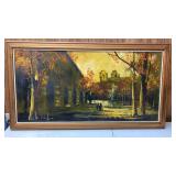 Original Framed Painting by Van Gaard