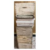 Bee Hive Boxes & Comb Inserts