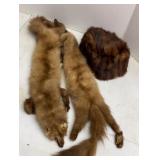 Mink Ladiesï¿½ Hat & Stole