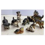 Porcelain Kitten Figurines