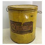 Antique 50lb Lard Can