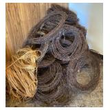 Rolls of Barbed Wire & Twine