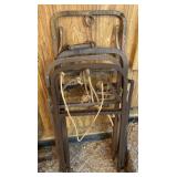 (4) Primitive Hay Grabbers