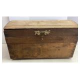 Antique Humpback Trunk