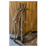 (5) Primitive Scythes & one handle