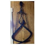 Antique Cast Iron Hay Loft Grappler