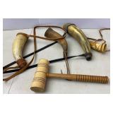 Animal Horns & Mallet