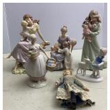 I lladro-like Figures