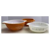 Fire King, Pyrex & Tupperware Bowls