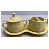 Fiesta Cream & Sugar (butter yellow)