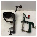 Vtg Goodell & White Mountain Apple Peelers