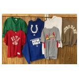 Colts & Notre Dame Sweatshirts, Cardinals Jersey