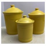 Fiesta Canister Set (Lemon Yellow)