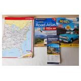 Road Atlas, Road Map & Mac's Auto Parts Book