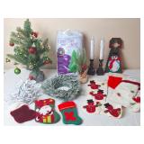 Christmas Tree, Stockings, Lights & More