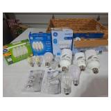 Lightbulbs w/Basket