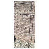 Steel Shepherds Hook & Garden Flag Holder