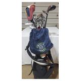 Warrior Golf Clubs & Golf Bag