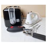 Toaster, Hand Mixer & Can Openers