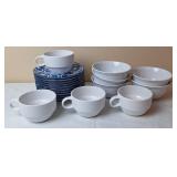 Mainstays Soup Mugs, Plates & Soup Bowls