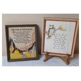 Small Vintage Framed Pictures