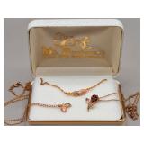 10K Rose Gold & Gold Filled Necklaces