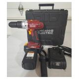 Chicago Electric 18V Hammer Drill