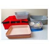 Insulated Carry Bag, Plastic Trays & More