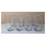 Clear Glass Drinking Glasses (Set of 8)