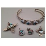 Native American Zuni Turquoise Jewelry